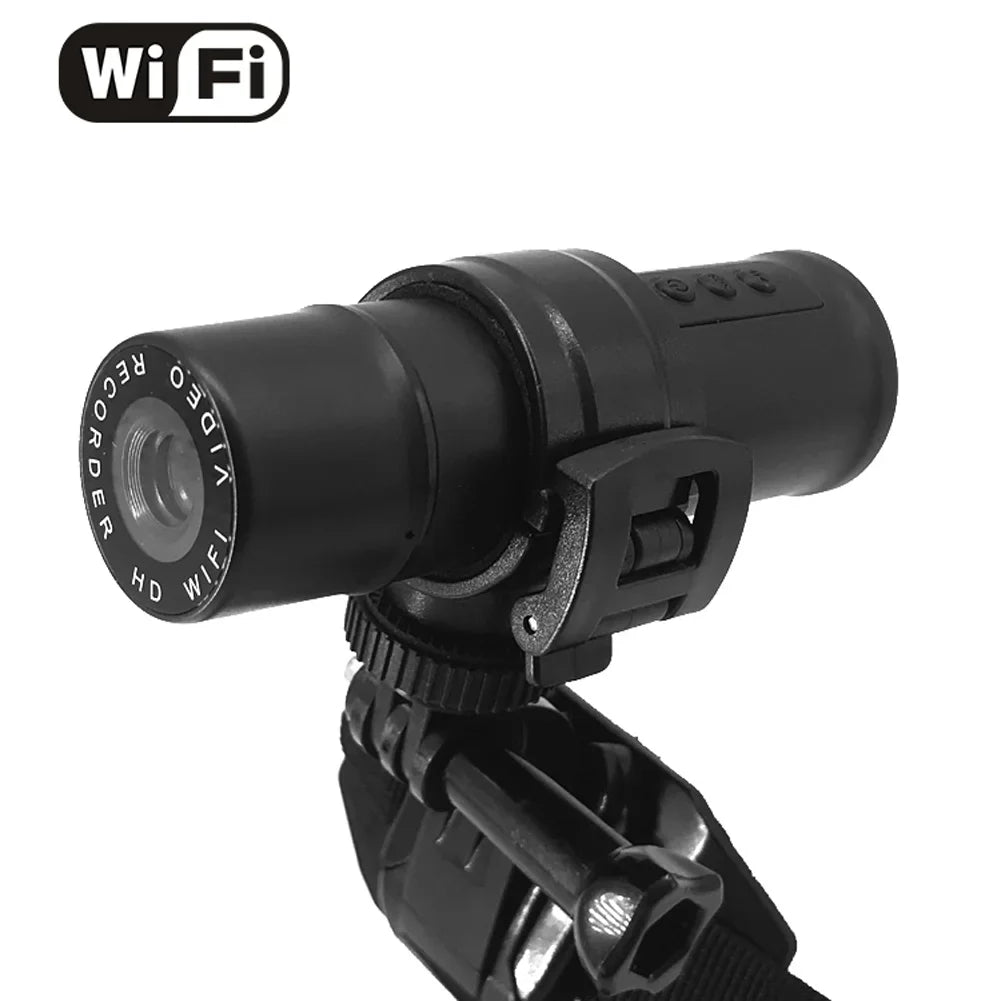 OWSOO Motorbike 1080P Sports Action Recorder Waterproof DVR Video Cam WiFi Connection for Bike Motorcycle Electric Bike