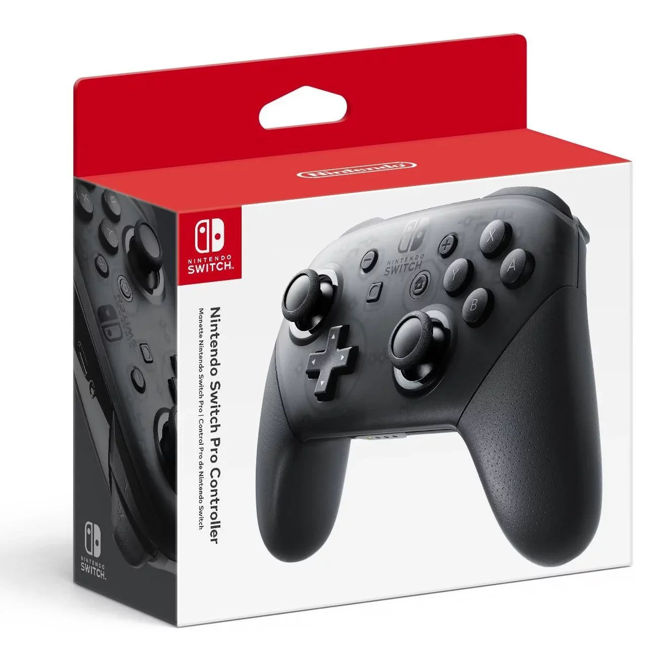 Nintendo Switch Console Neon Red & Blue with Extra Wireless Controller, New Super Mario Bros. U Deluxe and Screen Cleaning Cloth