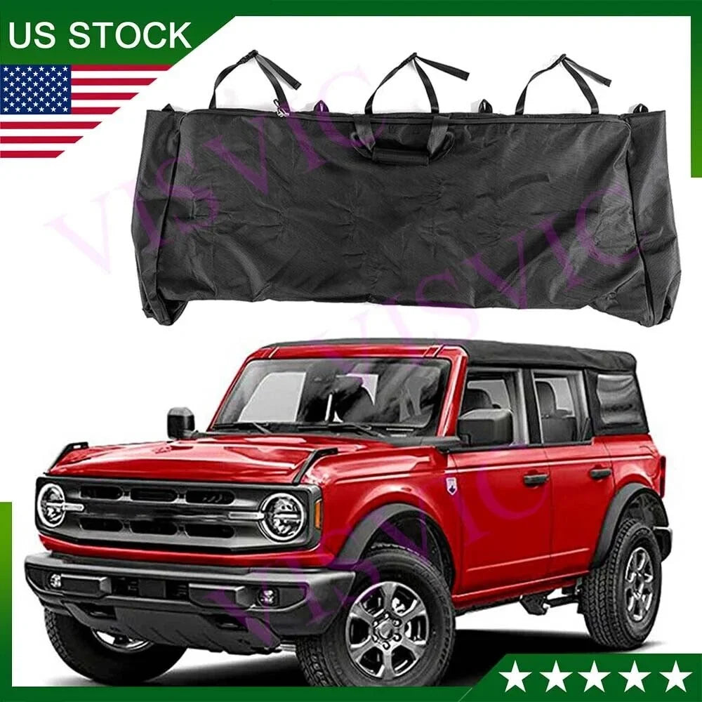 Soft Top Window Storage Bag For Ford Bronco Accessories 2021-2023 FAST SHIPPING