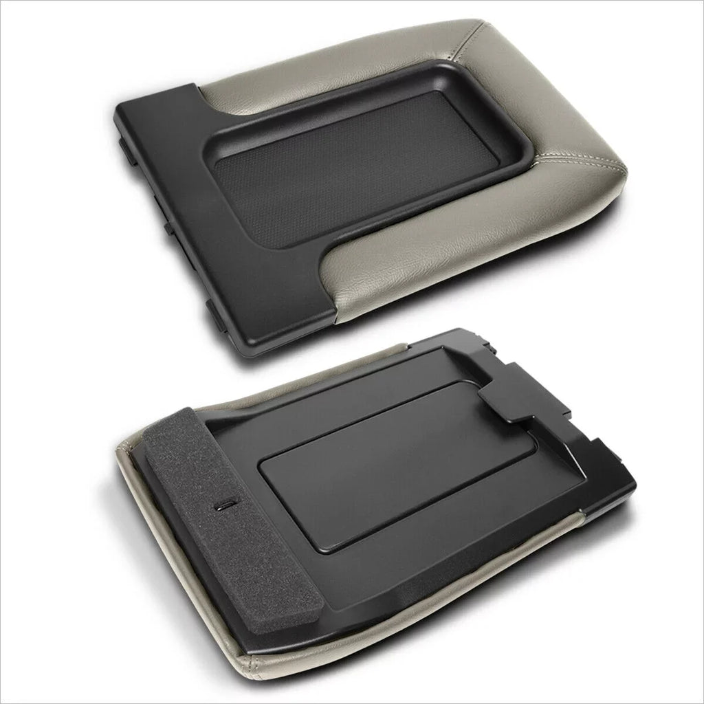 Gray OE Center Console Lid Repair Kit Arm Rest Wrap For Cadillac Chevrolet GMC