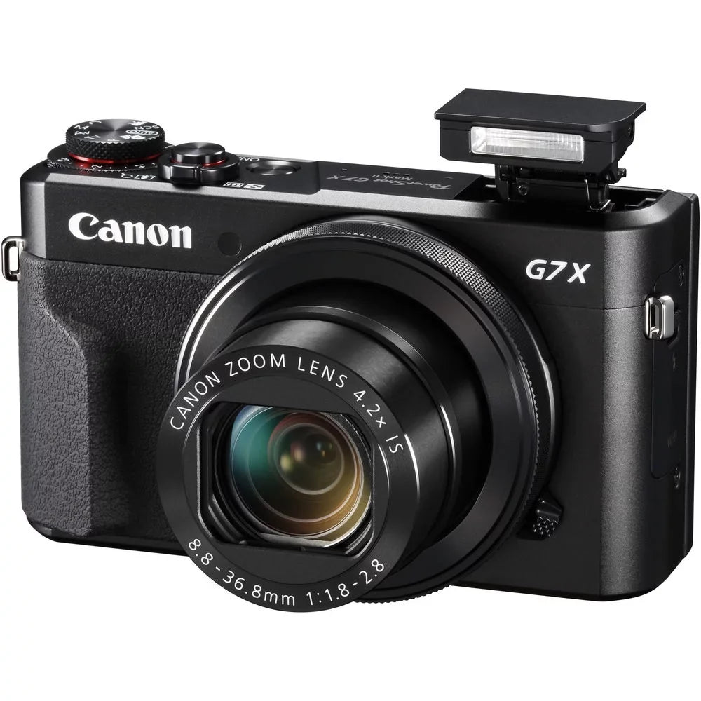 Canon PowerShot G7 X Mark II Digital Camera (1066C001) + 64GB Card + More
