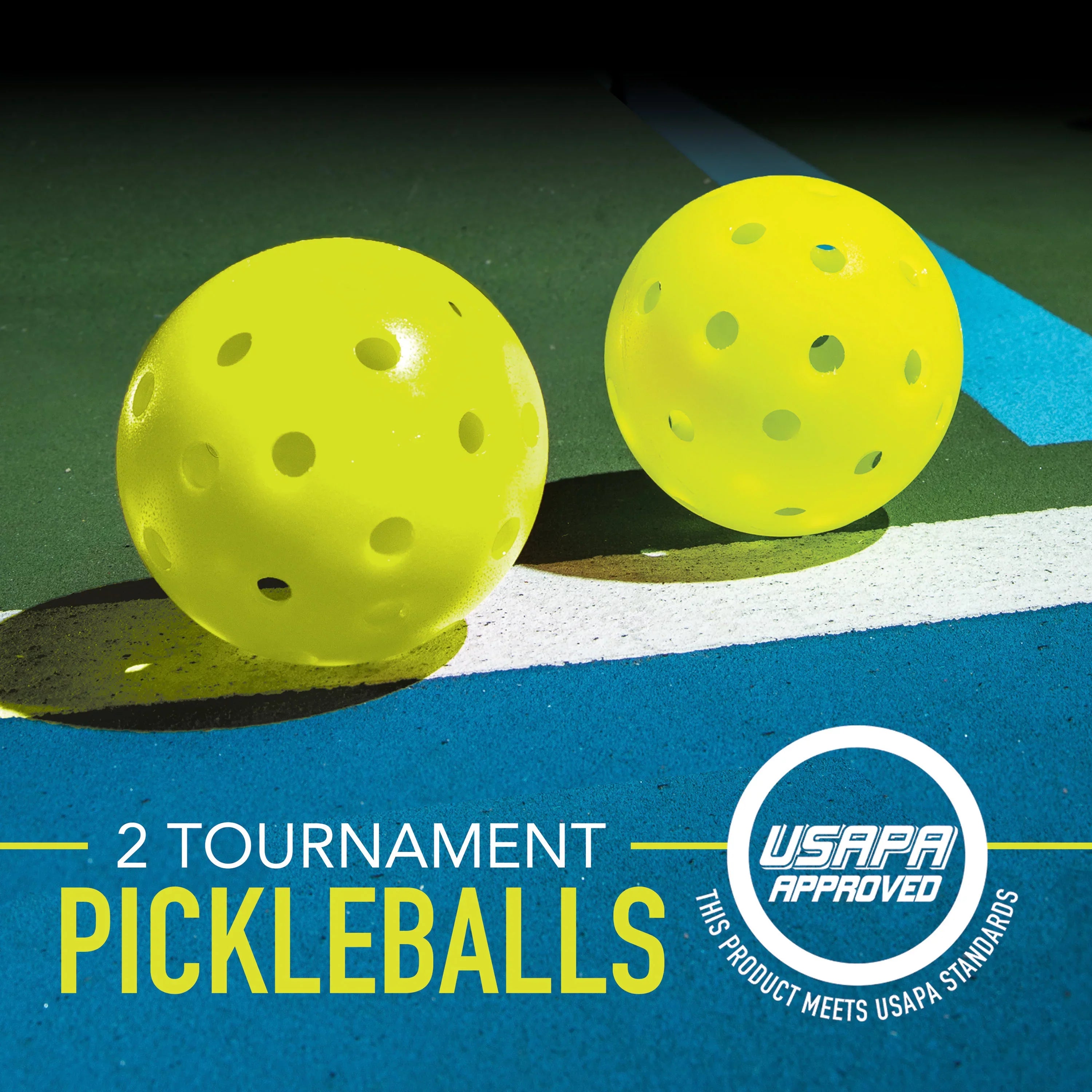 Franklin Sports Pickle Ball Paddle and Pickle Ball Starter Set - Includes 2 Aluminum Pickle Ball Paddles and 2 Franklin X-40 Pickle Balls - USAPA App roved