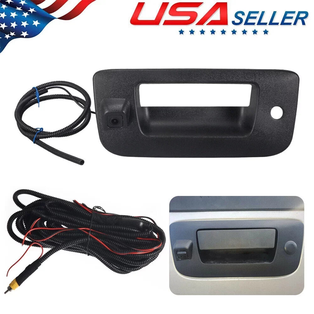JahyShow Chevy Silverado/GMC Sierra Tailgate Handle Camera - Backup Rear View