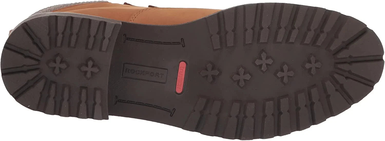 Rockport Womens Ryleigh Hiker Waterproof Hiking Boot 5 Wide Cashew Wp