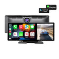 Masslatie 10.26 Inch Dash Cam Carplay & Android Auto DVR GPS Navigation Video Dashboard Mirror Monitor Car DVRS,No Front camera