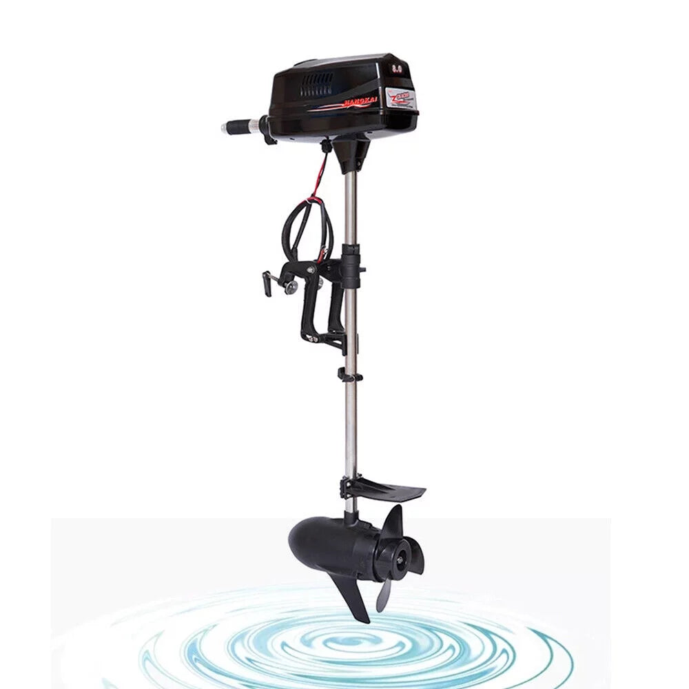 48V Electric Fishing Craft Engine 2200W Brushless Outboard Trolling Motor CE