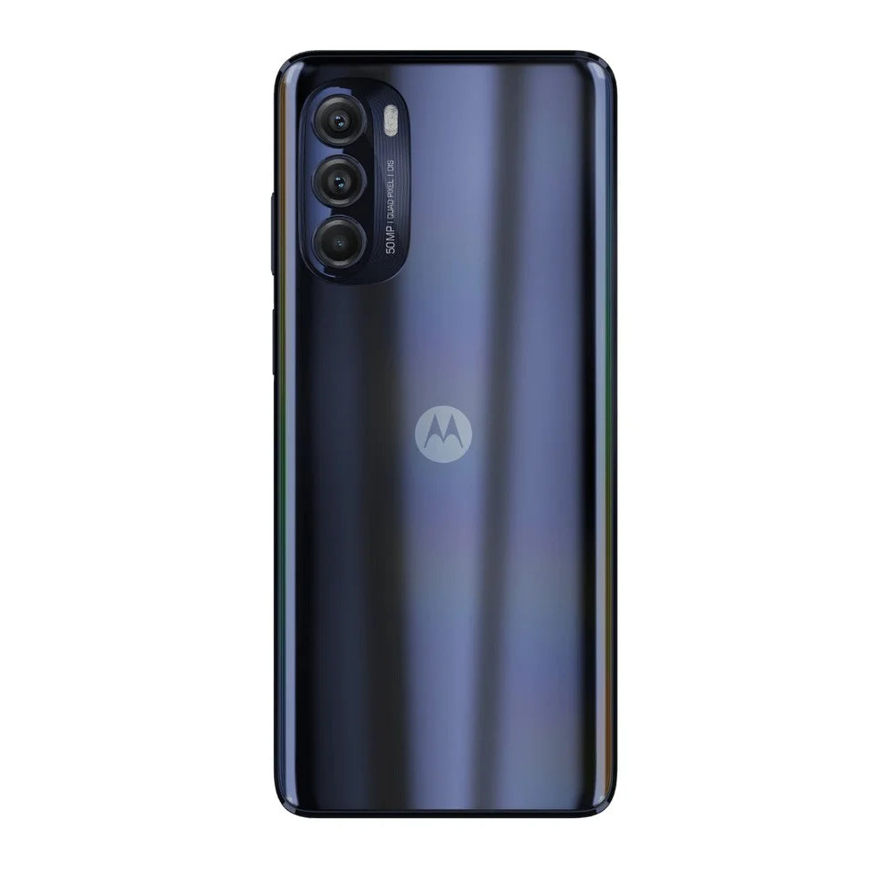 Pre-Owned Motorola Moto G Stylus 5G (2022) Smartphone, Fully Unlocked,128 GB Storage + 4 GB RAM, Steel Blue (Refurbished: Good)