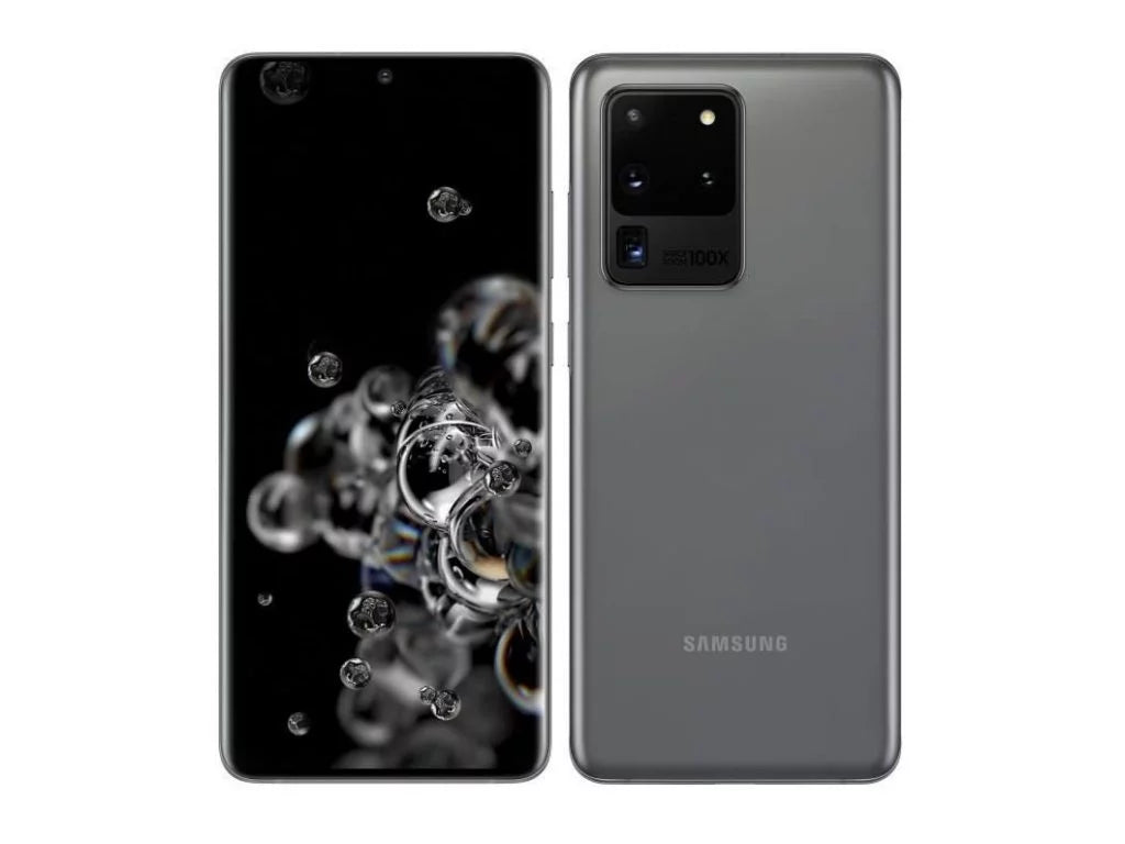 Pre-Owned Samsung Galaxy S20 Ultra 5G 128GB Cosmic Grey Fully Unlocked (LCD Shadow) (Refurbished: Good)