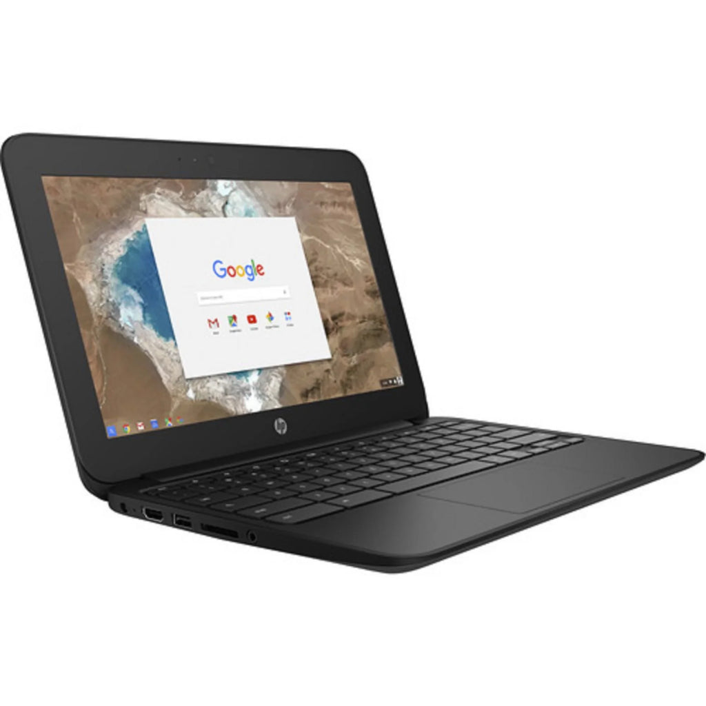 Restored HP Chromebook 11 G5 Laptop Computer, 1.60 GHz Celeron, 4GB DDR3 RAM, 16GB SSD Hard Drive, Chrome, 11" Screen (Refurbished)