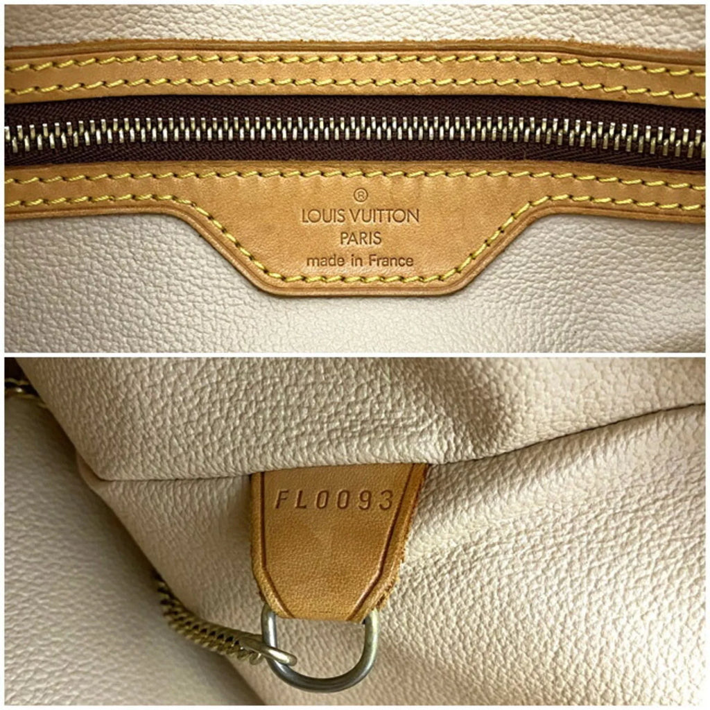 Pre-Owned Louis Vuitton Bucket GM Brown Beige Monogram M42236 Canvas Nume Leather FL0093 LOUIS VUITTON Bag Tote Handbag Women's (Good)
