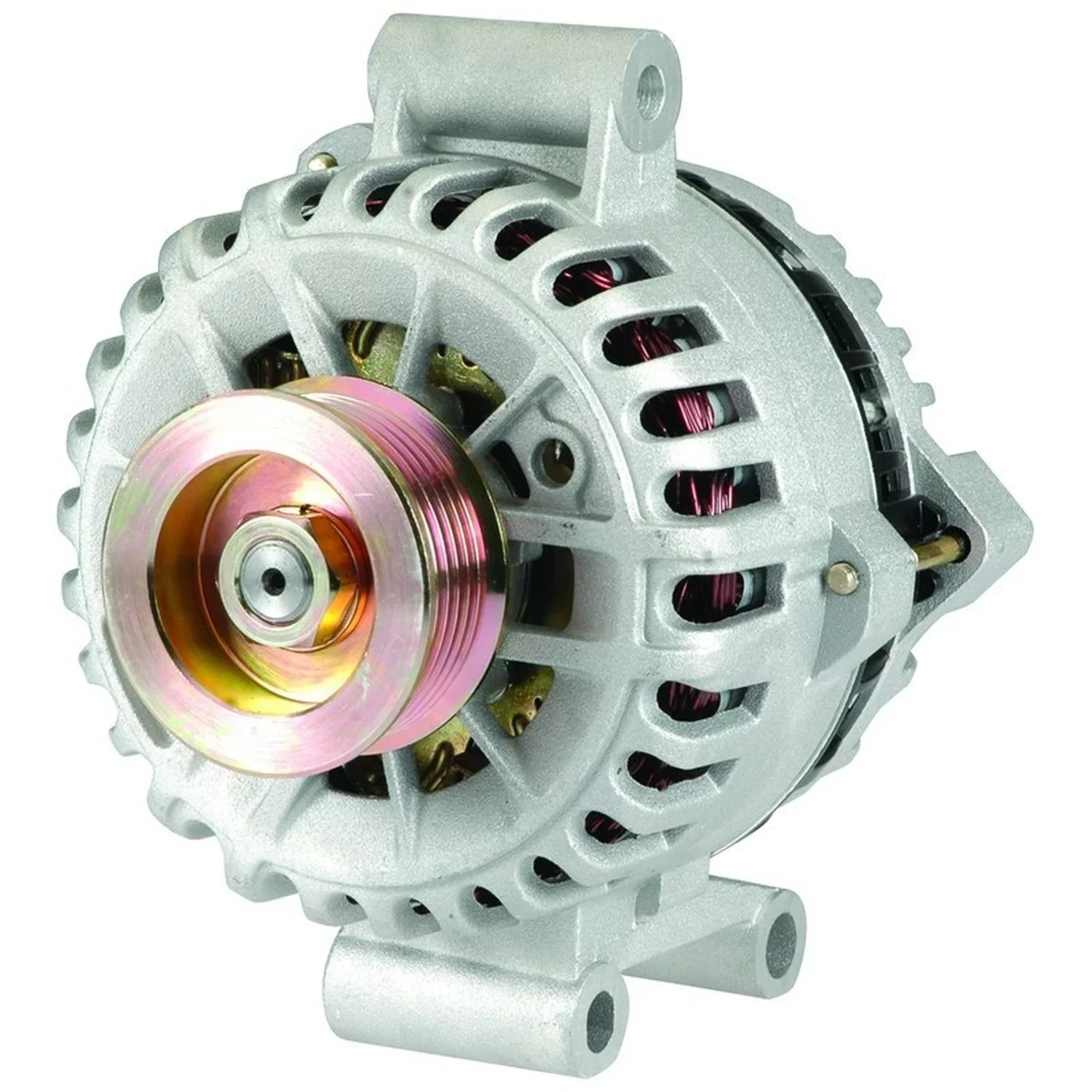 New Alternator Fitting With Ford Freestar V6 3.9L 4.2L 2004 2005 2006 2007 04 05 06 07 Mercury Monterey V6 4.2L 256cid 2004 2005 2006 2007 3F2U10300AA 3F2Z10346AA 6F2Z10346BA 6F2Z10346BBRM