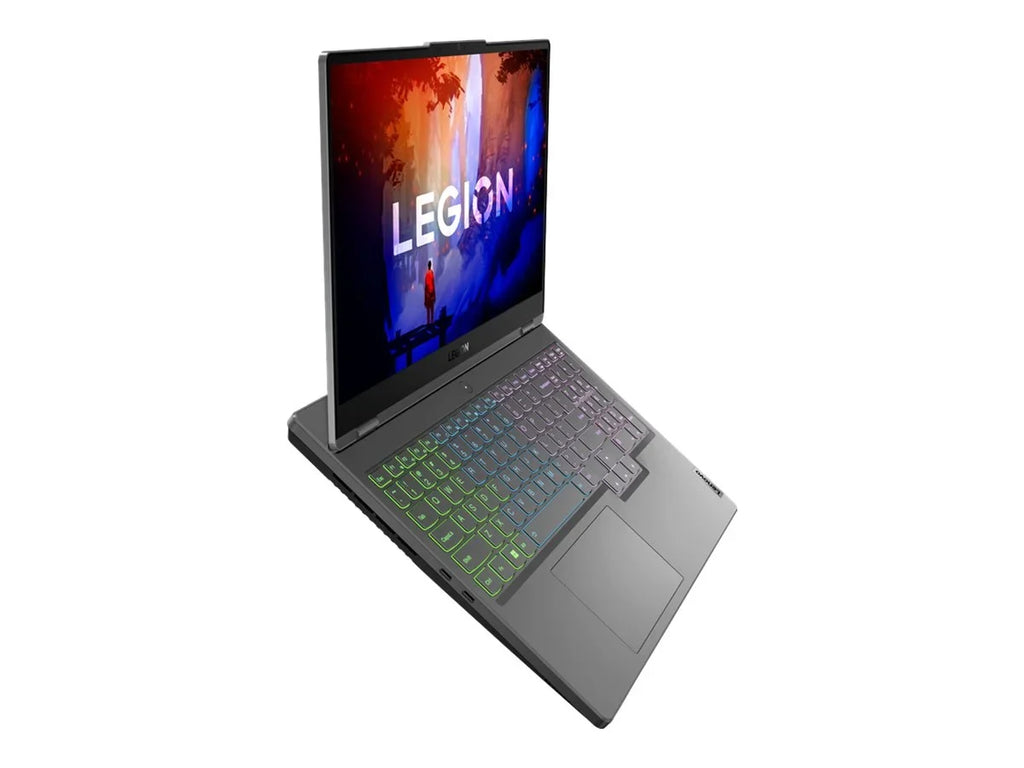 Lenovo Legion 5 15ARH7 82RE - AMD Ryzen 7 - 6800H / up to 4.7 GHz - Win 11 Home - GF RTX 3050 Ti - 16 GB RAM - 1 TB SSD NVMe - 15.6" IPS 1920 x 1080 (Full HD) @ 165 Hz - 802.11a/b/g/n/ac/ax (Wi-Fi 6E) - black (bottom), storm gray (top) - kbd: US Engl