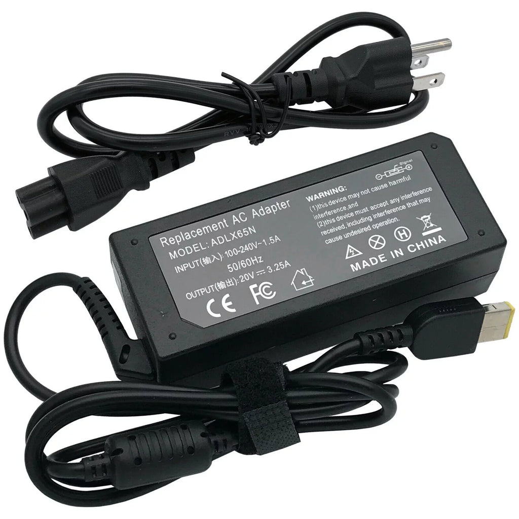 65W 20V 3.25A AC Adapter Power Charger Supply Cord For Lenovo ThinkPad X240 X250