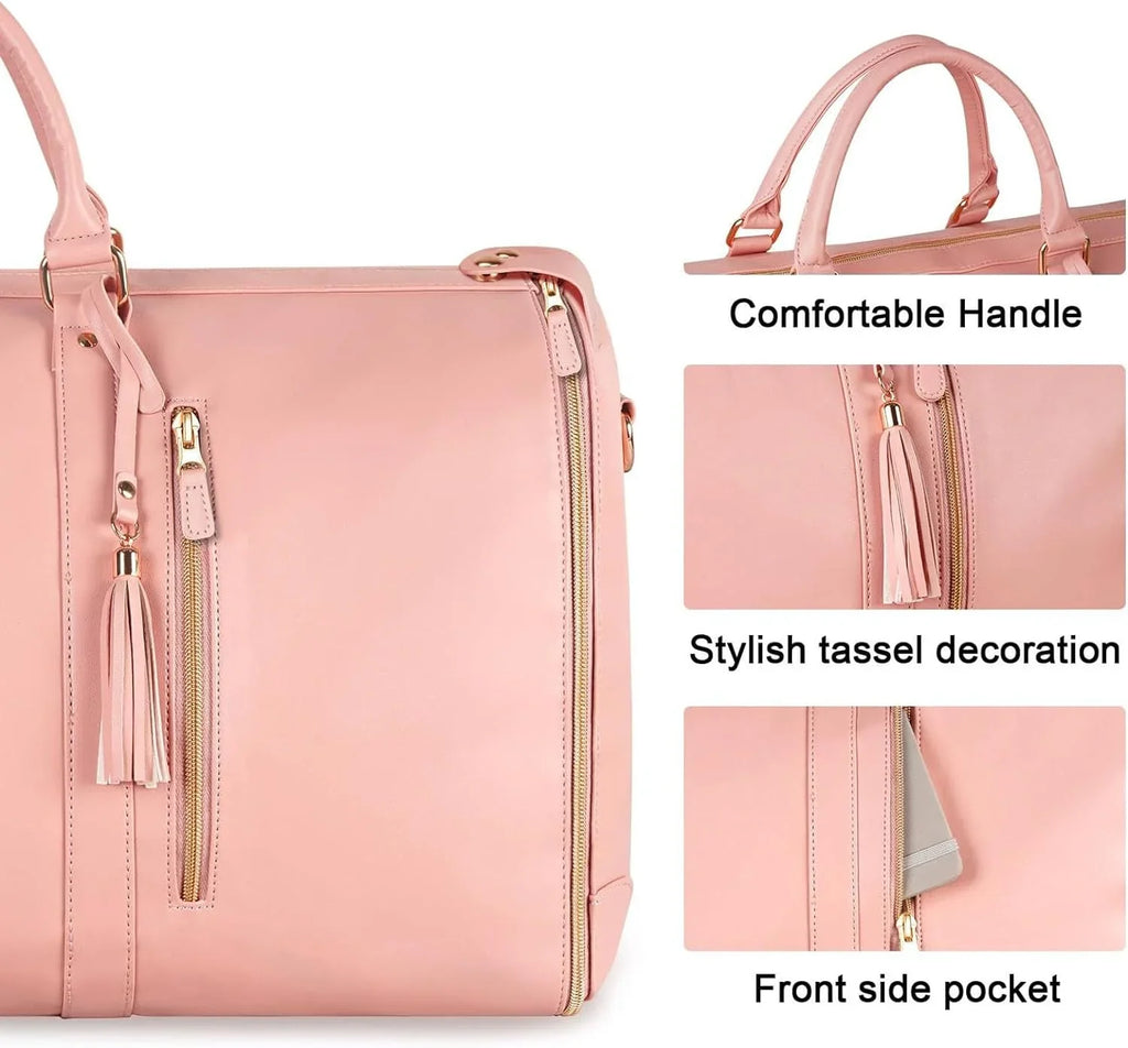 Travel Bags For Women, Travel Bag Garment Bag, Roll Up Garment Bag, Garment Bag That Turns Into ( 52 * 32 * 25cm/20.47 * 12.6 * 9.84in)