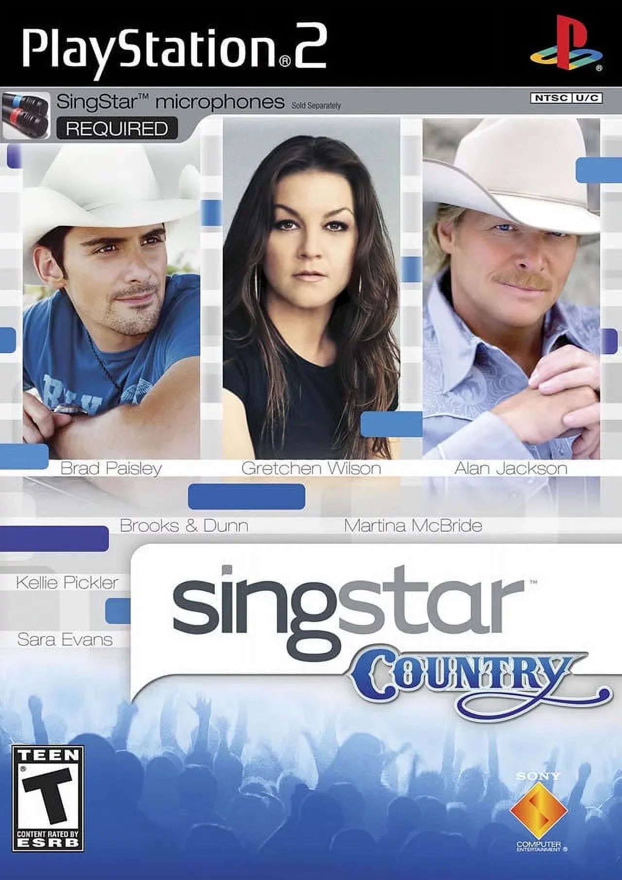 Singstar Country (Game Only) PS2 (Brand New Factory Sealed US Version) Playstati-0711719765127