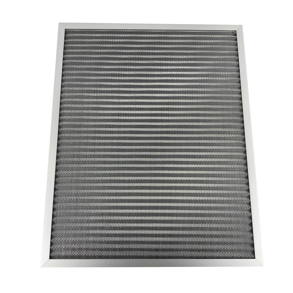 Aulnay Aluminum Electrostatic Air Filter (18" x 24" x1"), Furnace Central AC Filter, Washable Metal HVAC Air Filter