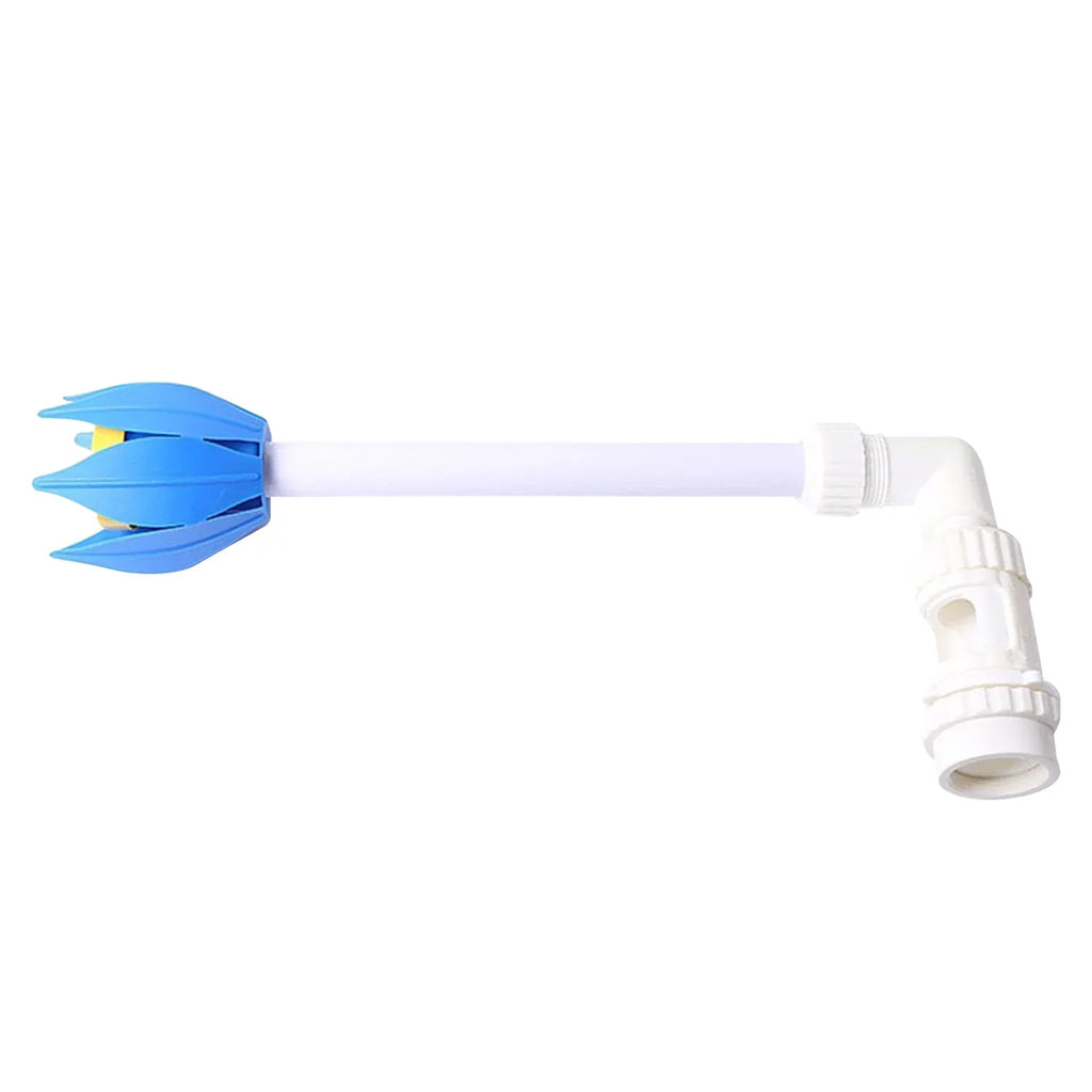 Swimming Pool Fountain Flower Shape Waterfall Spray Fountain Fits 1.5-inch Threaded Return Fittings Spa Swimming Pool Tools