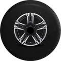 2018 2019 Wrangler JL Backup Camera Custom Offroad Rim Spare Tire Shield for Jeep RV 33 Inch