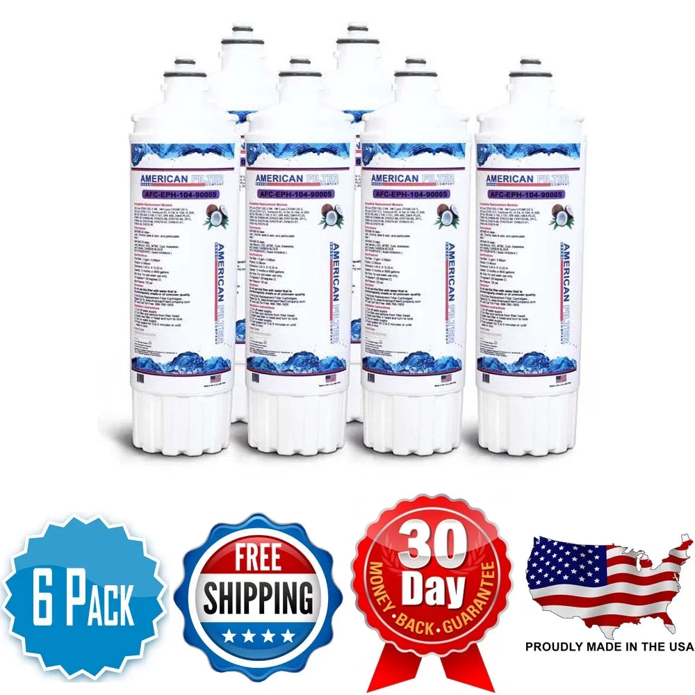 AFC Brand , Water Filters , Model # AFC-EPH-300-12000SK , Matching with Pentair® EV933744 - 6 Filters - Made in U.S.A.