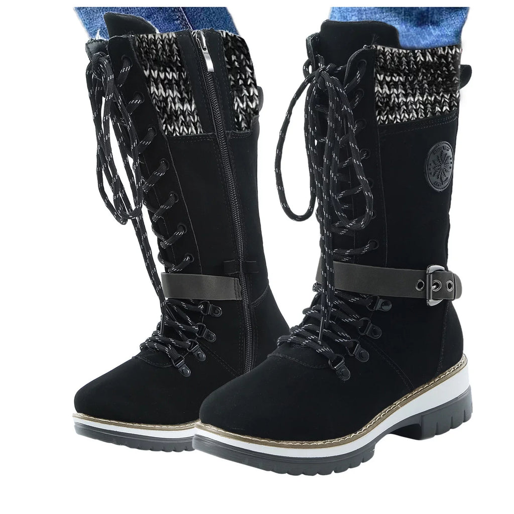 Women's Size 8 Hiking Boots Boots For Women Snow Boots Resilient Outdoor Thermal Winter Mid Calf Boots Warm Boots