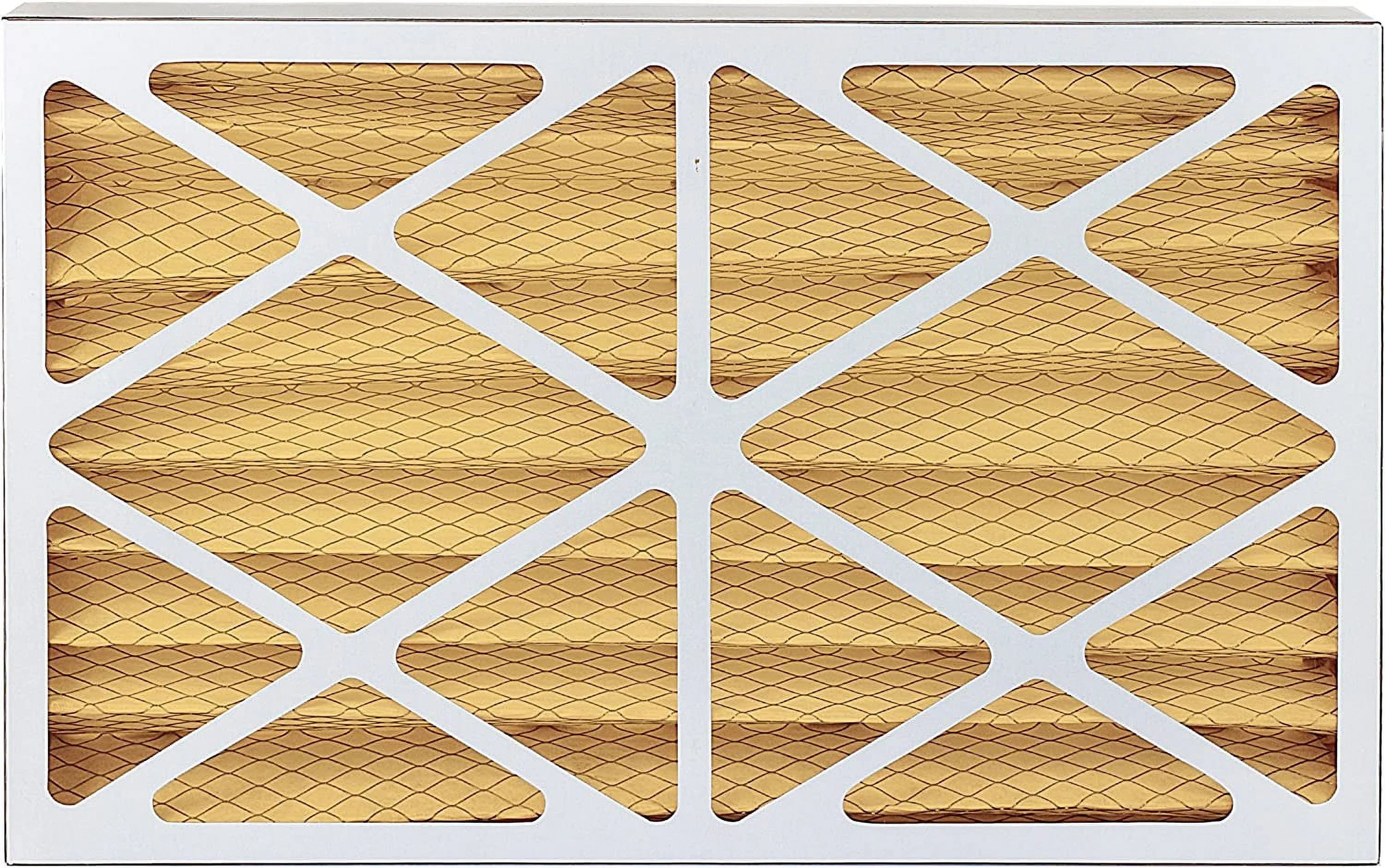Filterbuy 12x24x4 MERV 11 Pleated HVAC AC Furnace Air Filters (5-Pack)