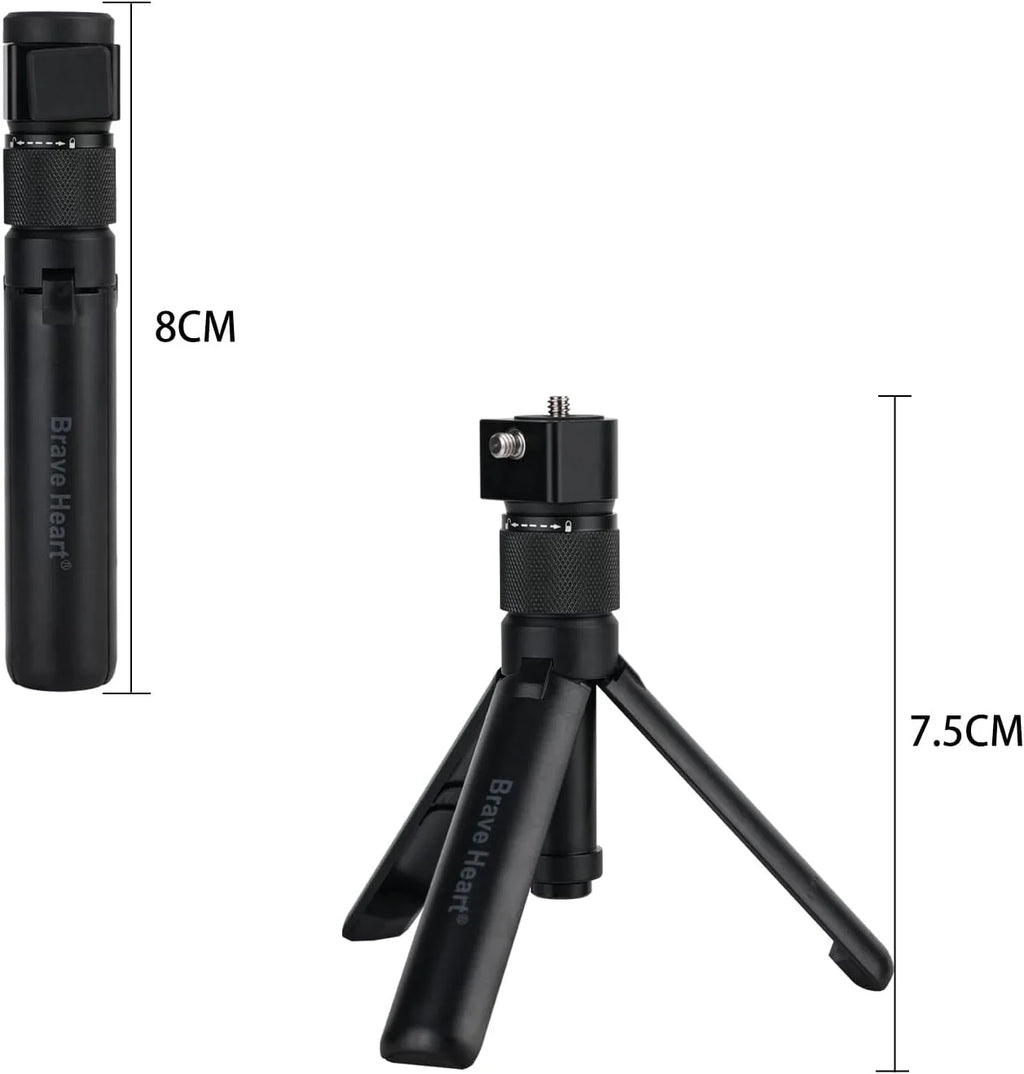 Bullet Time Handle Tripod Multi-Functional Tabletop Fold Tripod for insta360 Insta 360 X3,ONE RS,GO 2,ONE X2,ONE R,ONE