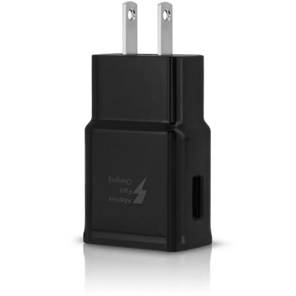 Adaptive Fast Home Charger w 10ft Type-C Angle USB Cable Q1A for Blackberry Key2, KEYone, LE - BLU G9, Vivo XI Plus 5 - CAT S61 S48c - Coolpad Legacy - Essential Phone (PH-1) - Google Pixel XL