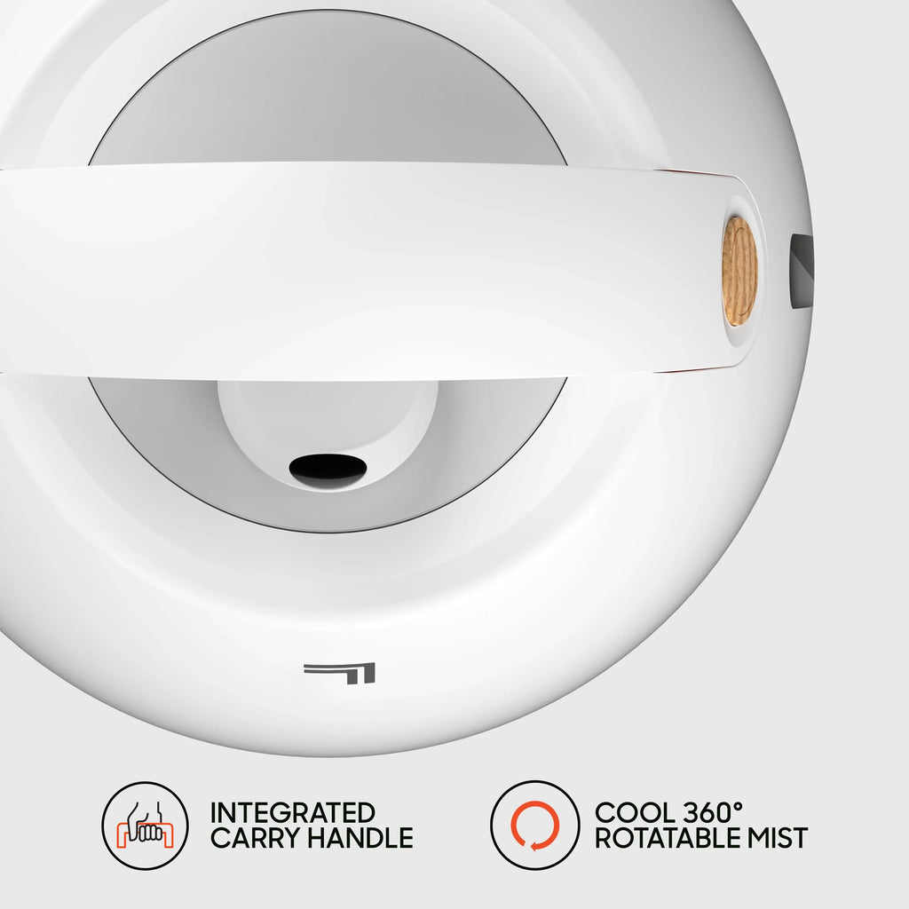 Sharper Image Mist 6 Ultrasonic Humidifier with Auto Shutoff, Remote Control (New)