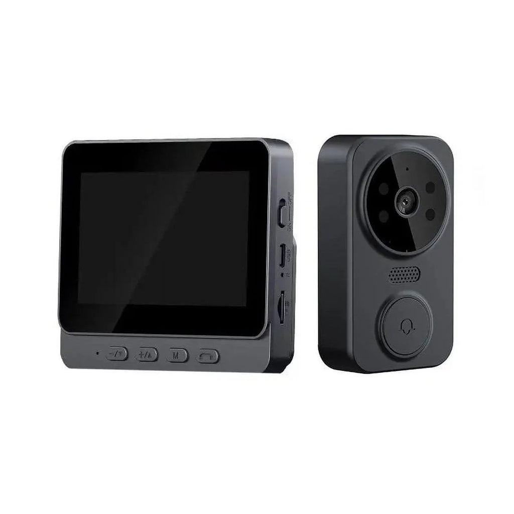 M12 video doorbell 4.3-inch home smart life 2.4G wireless video two-way intercom doorbell monitoring