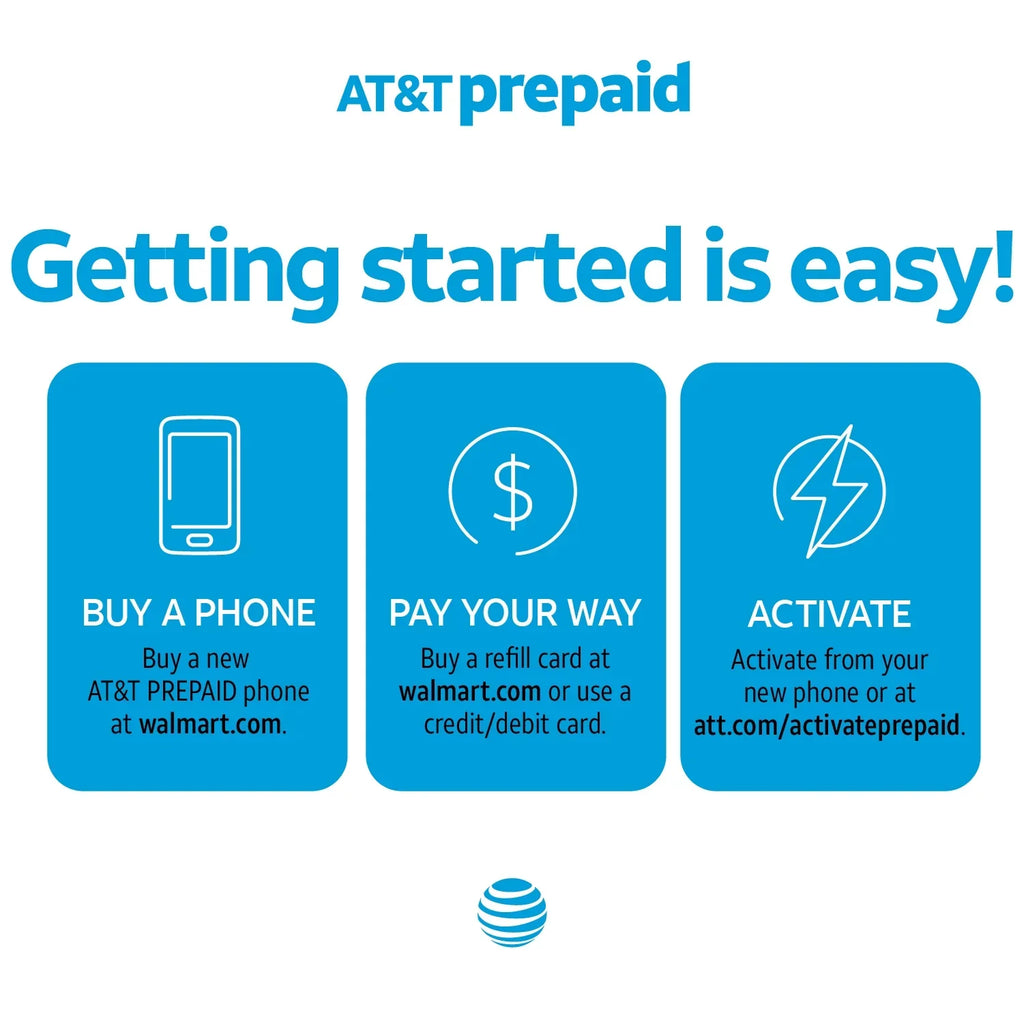 AT&T Prepaid AT&T RADIANT Core 16GB Prepaid Smartphone, Grey