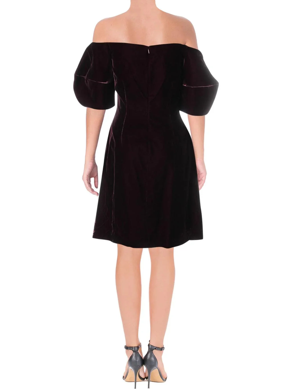 JILL Jill Stuart Womens Off-The-Shoulder Vevlet Party Dress