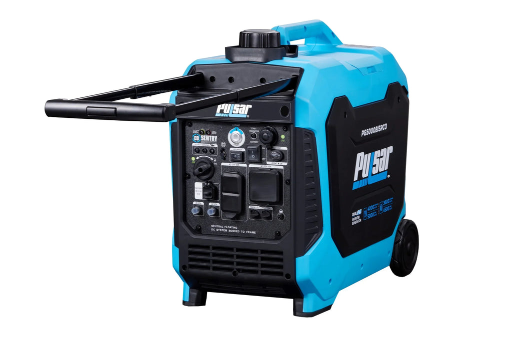 Pulsar 5000-Watt Dual Fuel RV Ready Inverter Generator with Remote Start and CO Sentry