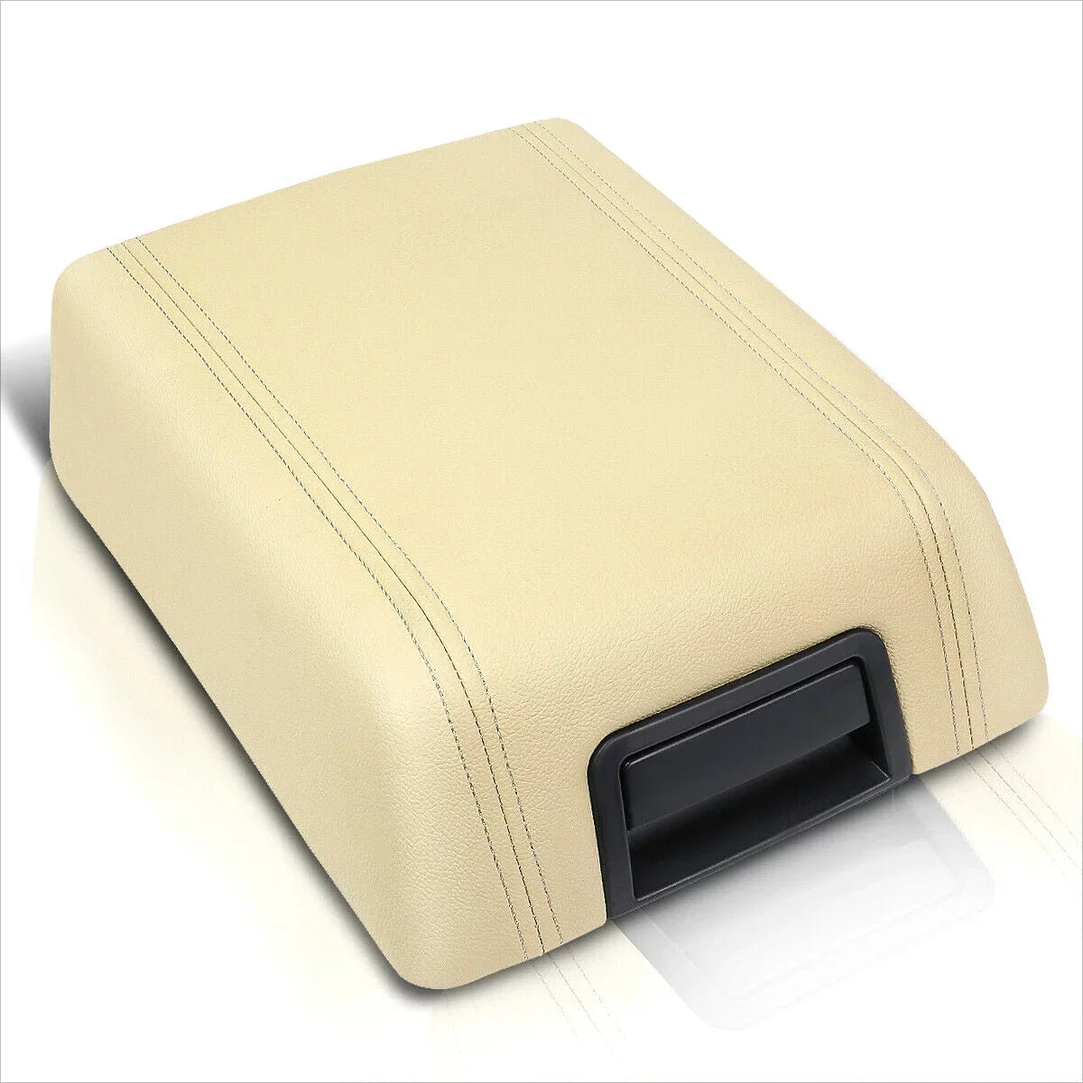 Teledu Beige Center Console Top Lid Repair Kit Armrest Latch Wrap For Ford Lincoln