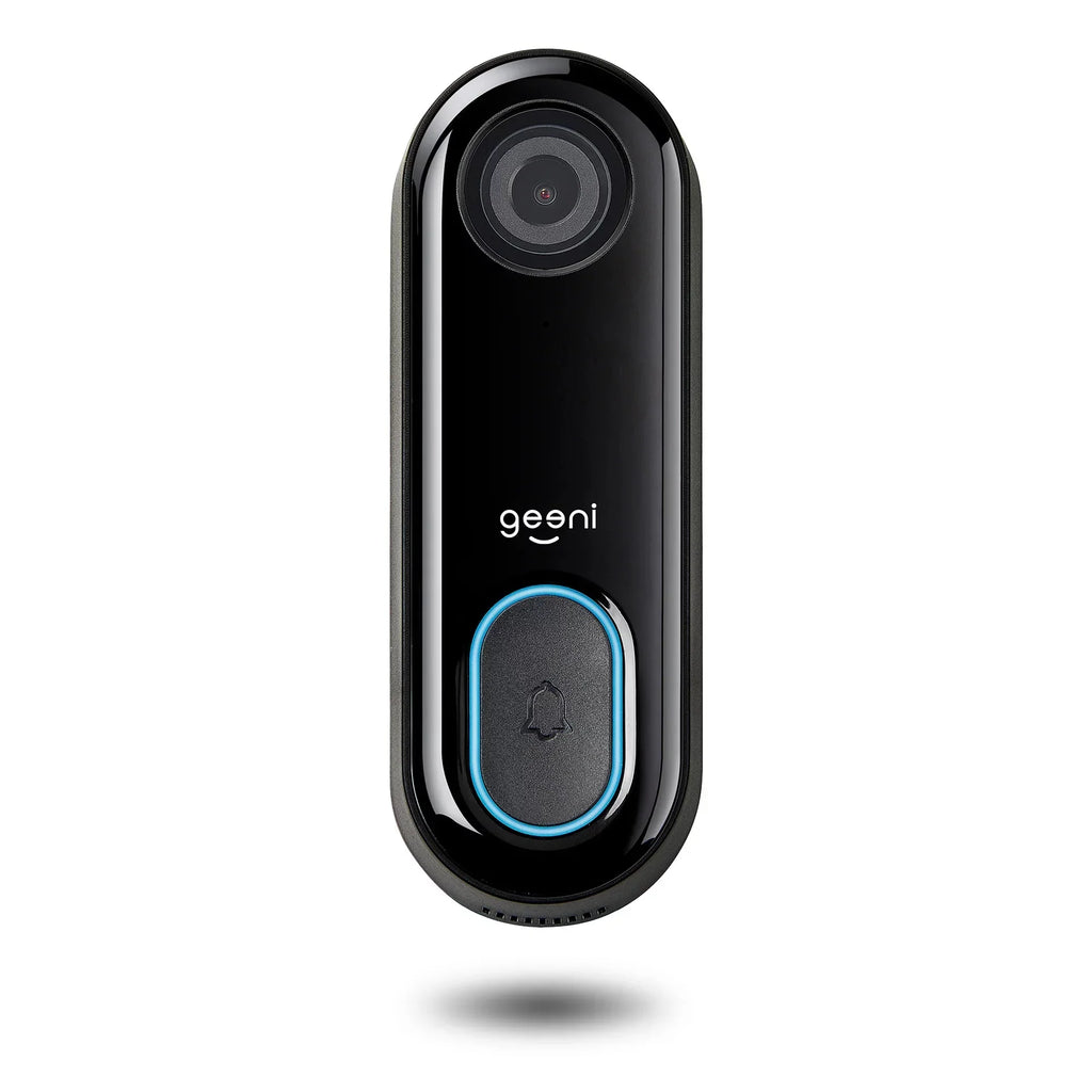 Geeni Video Doorbell Wired Wifi with 1080P Wide Angle, Motion Activated Alerts, 2-Way Audio, Night Vision, and Easy Installation Video Doorbells Camera for Home Security