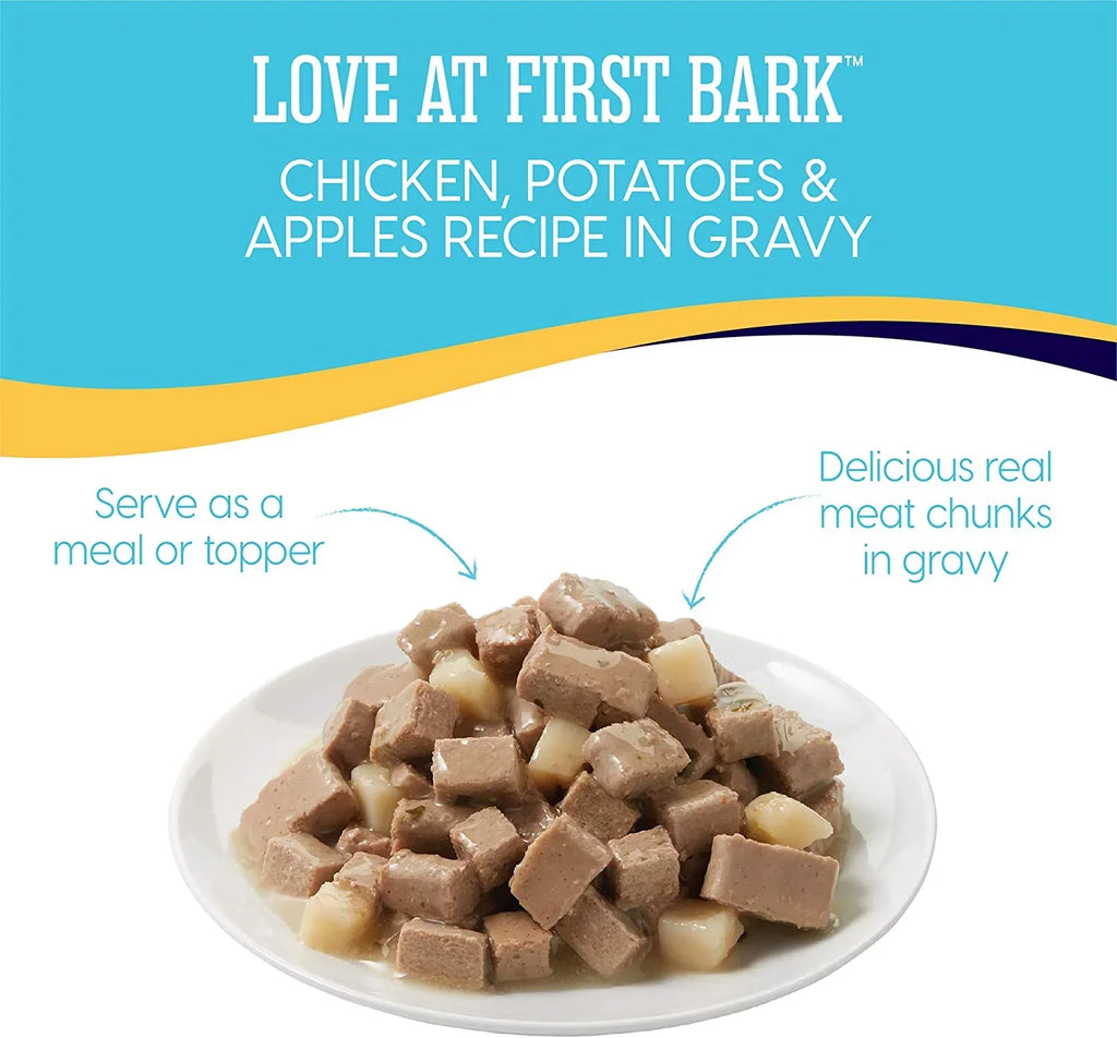 Solid Gold Wet Puppy Food - Made with Real Natural Chicken for Puppies - Love at First Bark Grain Free Canned Dog Food for Gut Health, Immune Support and Soft Skin & Coat