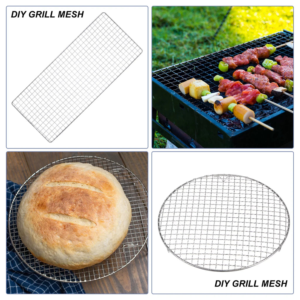 304 Stainless Steel Woven Wire Mesh Screen, Air Vent Mesh for Window Screen Screen Door Replacement
