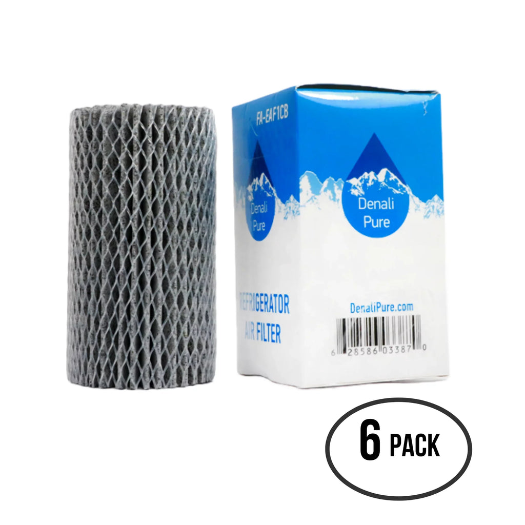 6-Pack Replacement for Electrolux FGHC2378LE3 Refrigerator Air Filter - Suitable with Electrolux EAF1CB, 46-9917 Fridge Air Filter