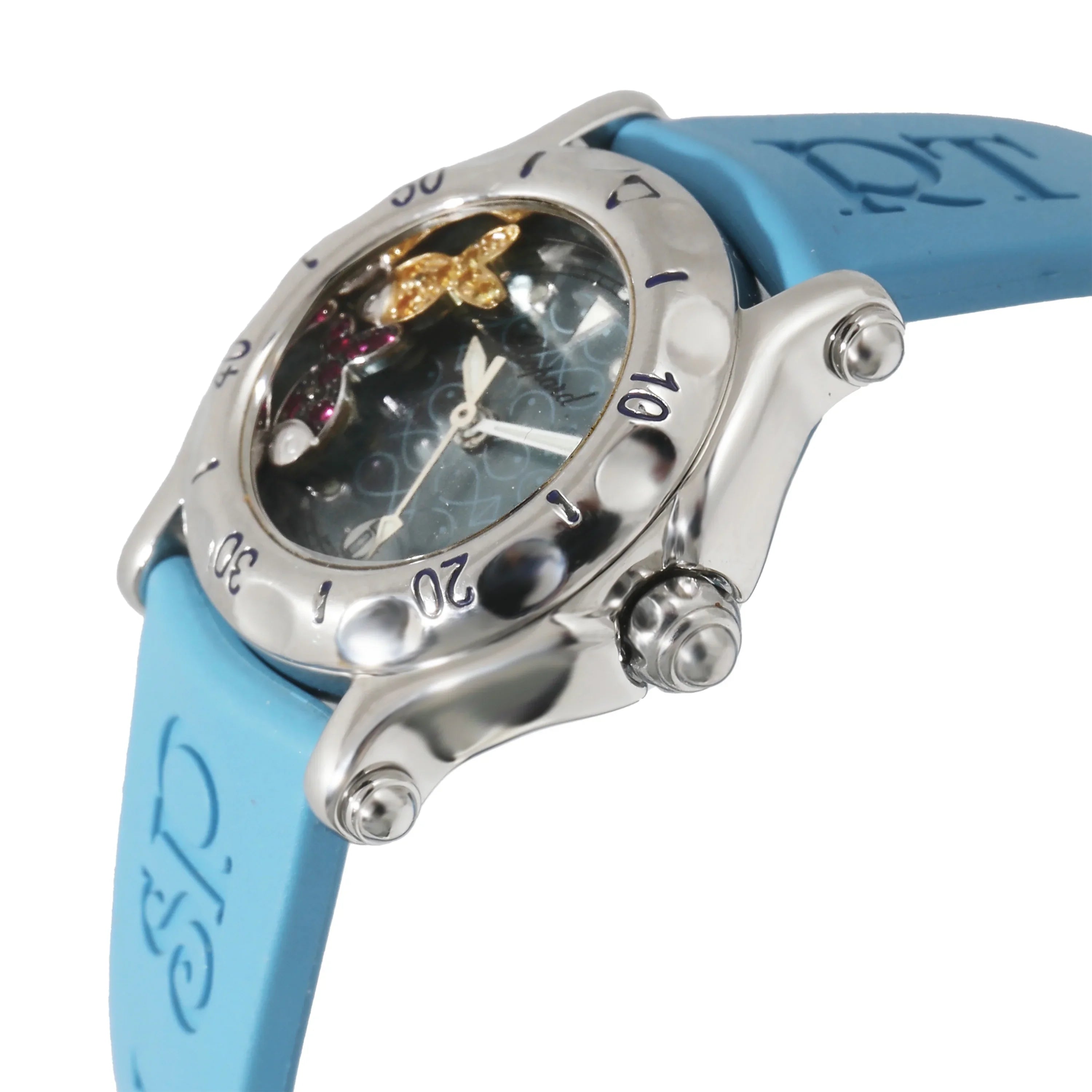 Chopard Happy Fish 27-8923-402 Women's Watch in Stainless Steel Pre-Owned