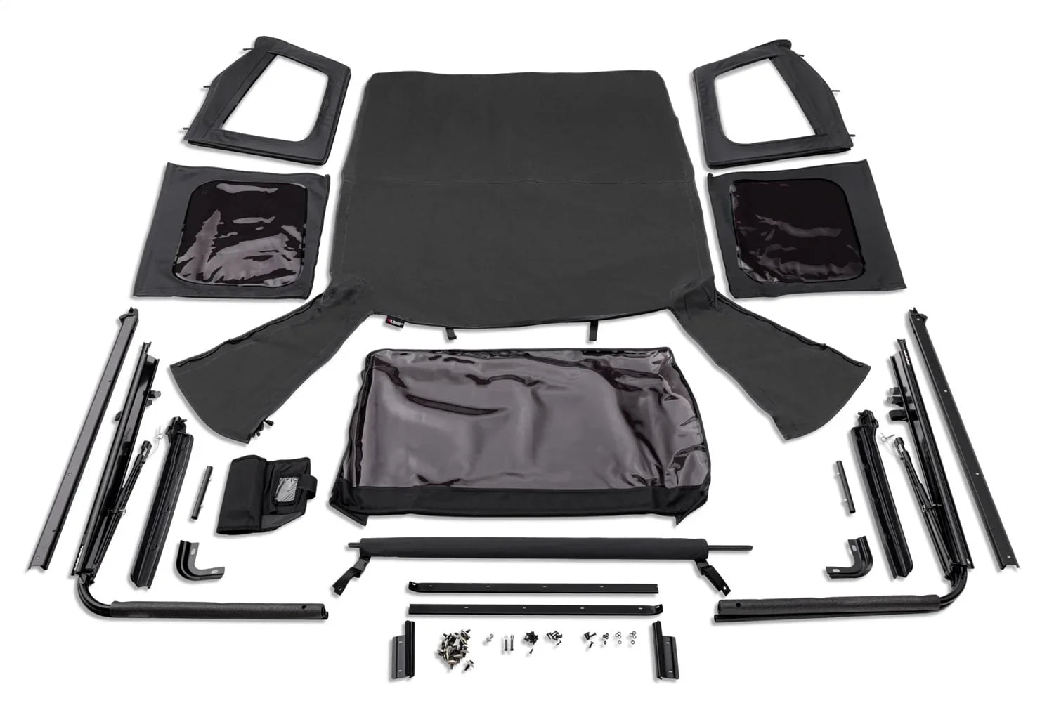 Rugged Ridge by RealTruck | 13781.15 Replacement Soft Top Fitting with 1976-1995 CJ7 Wrangler (YJ)