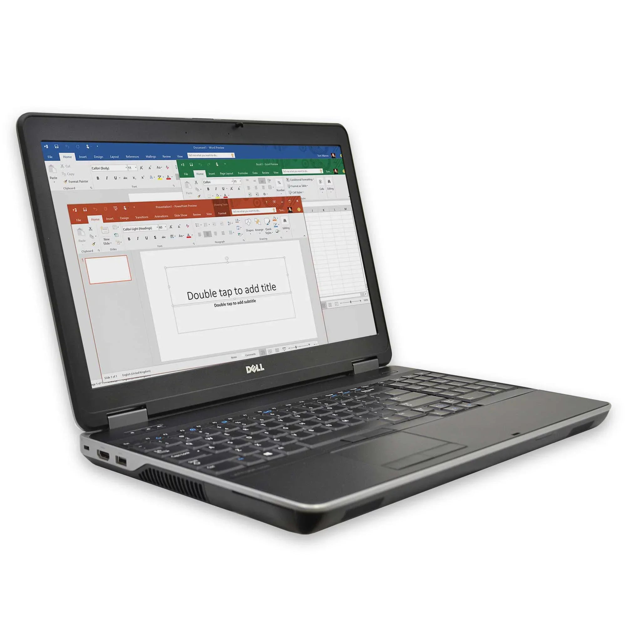 E6540 Laptop Computer, 2.60 GHz i7 Quad Core Gen 4, DDR3 RAM, SSD Hard Drive, Windows 10 Home 64Bit, 15" Screen Used