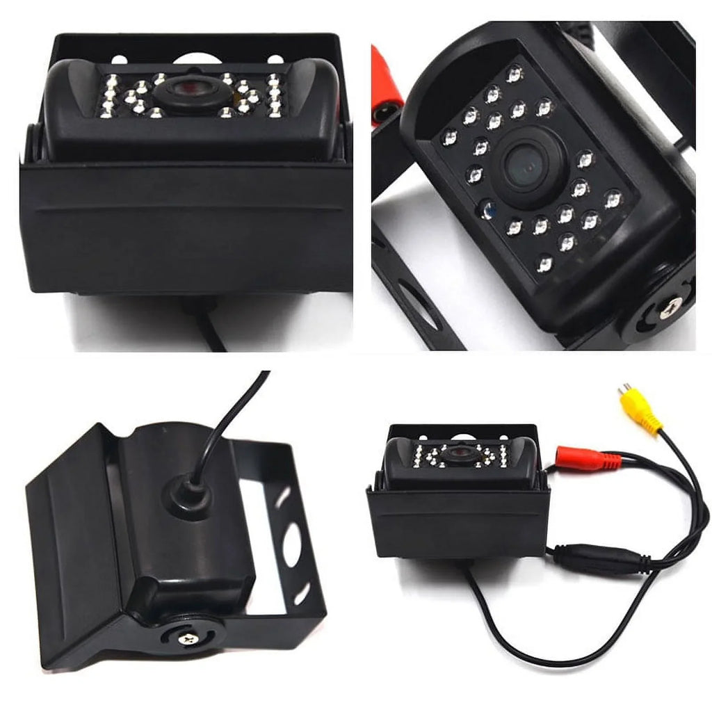 DC 12~24V Truck Bus Wagon Van Parking Camera Monitor System 4.3" Car Monitor With Camera with Wireless Transmitter/Receiver