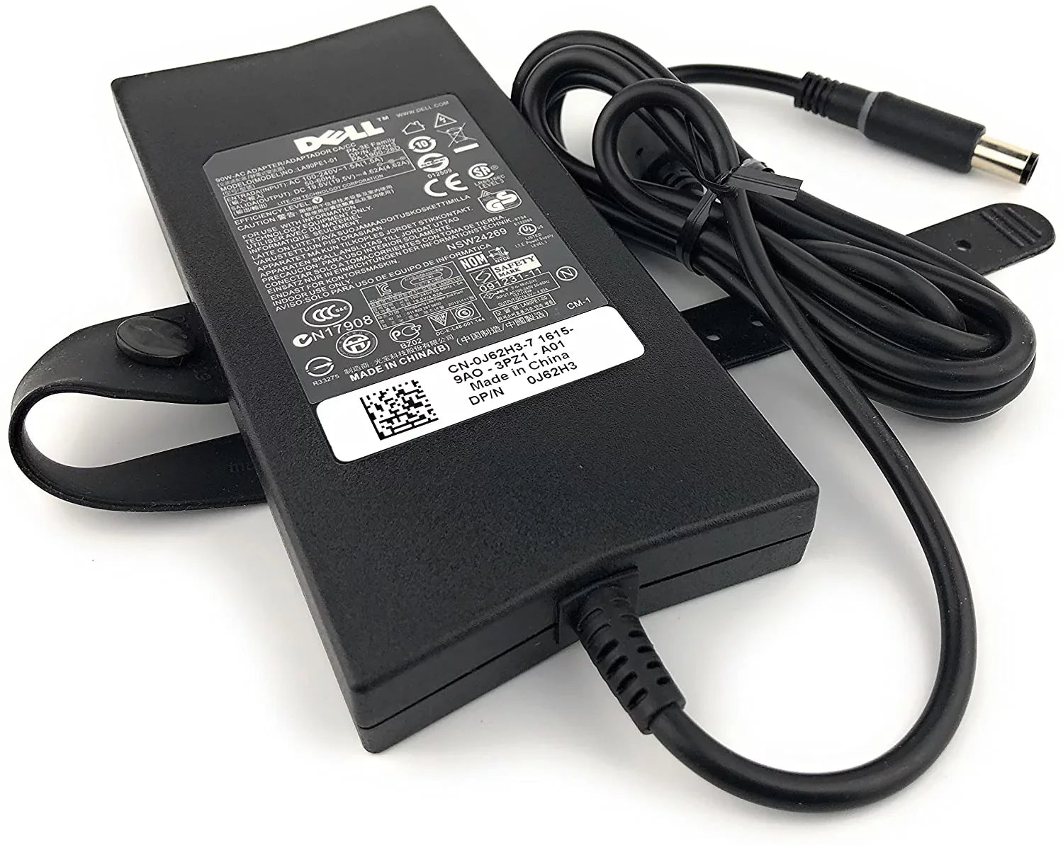 Charger Power Supply Cord 90W 19.5V 4.62A for , Inspiron 1520 1521 1525 1526 1545 1564, Studio 1537 1555 1735 1737 and Vostro 3460 3560 1540 3750 (Original PA-3E Adapter)