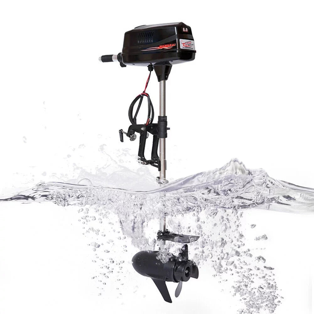 48V Electric Fishing Craft Engine 2200W Brushless Outboard Trolling Motor CE
