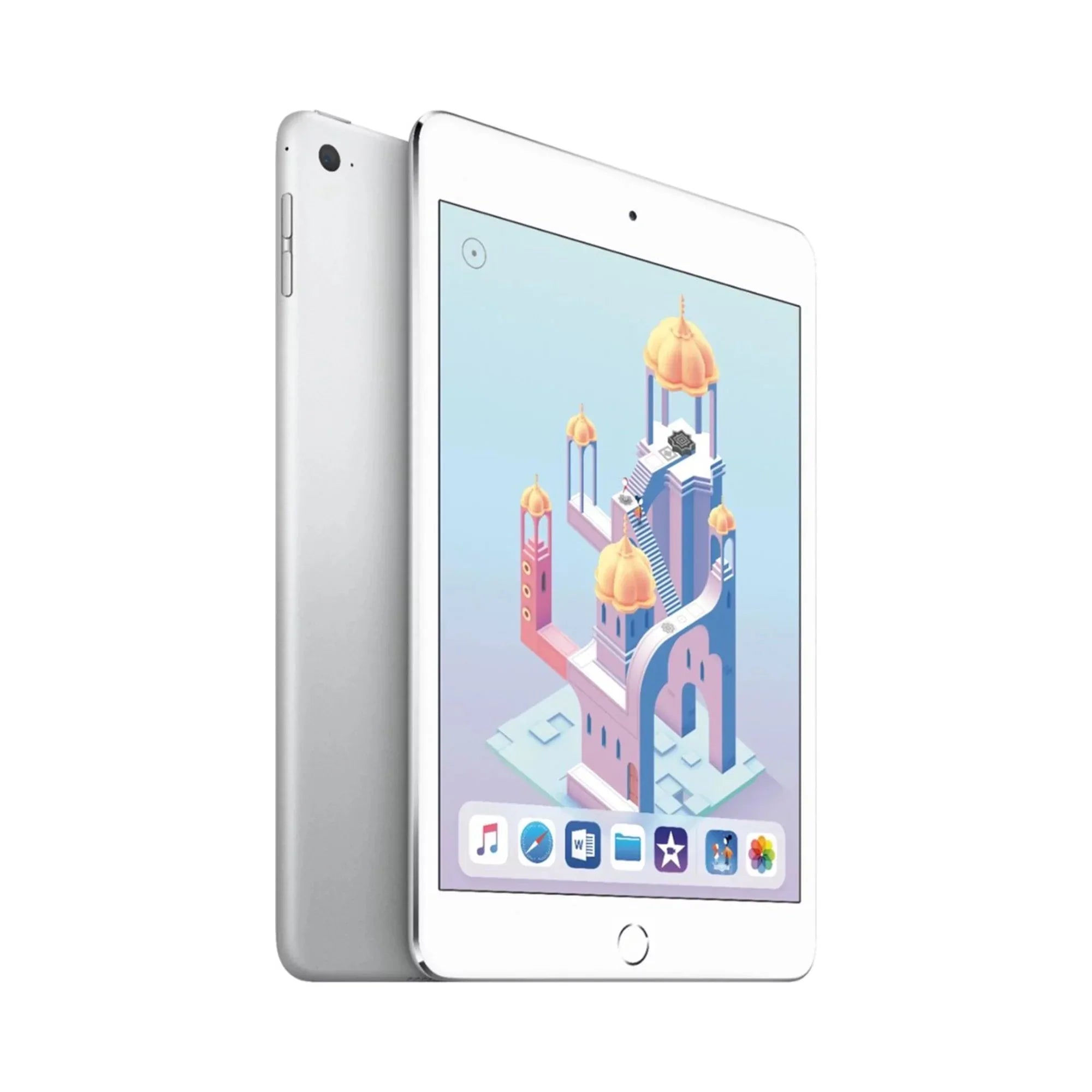 Restored Apple Ipad Mini 4th. Gen - 7.9" Apple A8 2GB RAM 32GB Storage - Wifi+Cellular Pre-Owned