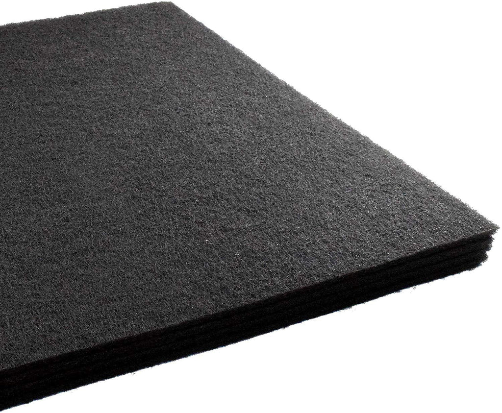 HQRP 8-Pack Pre-Cut Activated Carbon Filter Fitting with Honeywell HRF-A300 fits HPA300, HA300, HA300BHDB, HPA304, HPA8350, HPA-300, HA-300, HA-300-BHDB, HPA-304, HPA-8350 Series