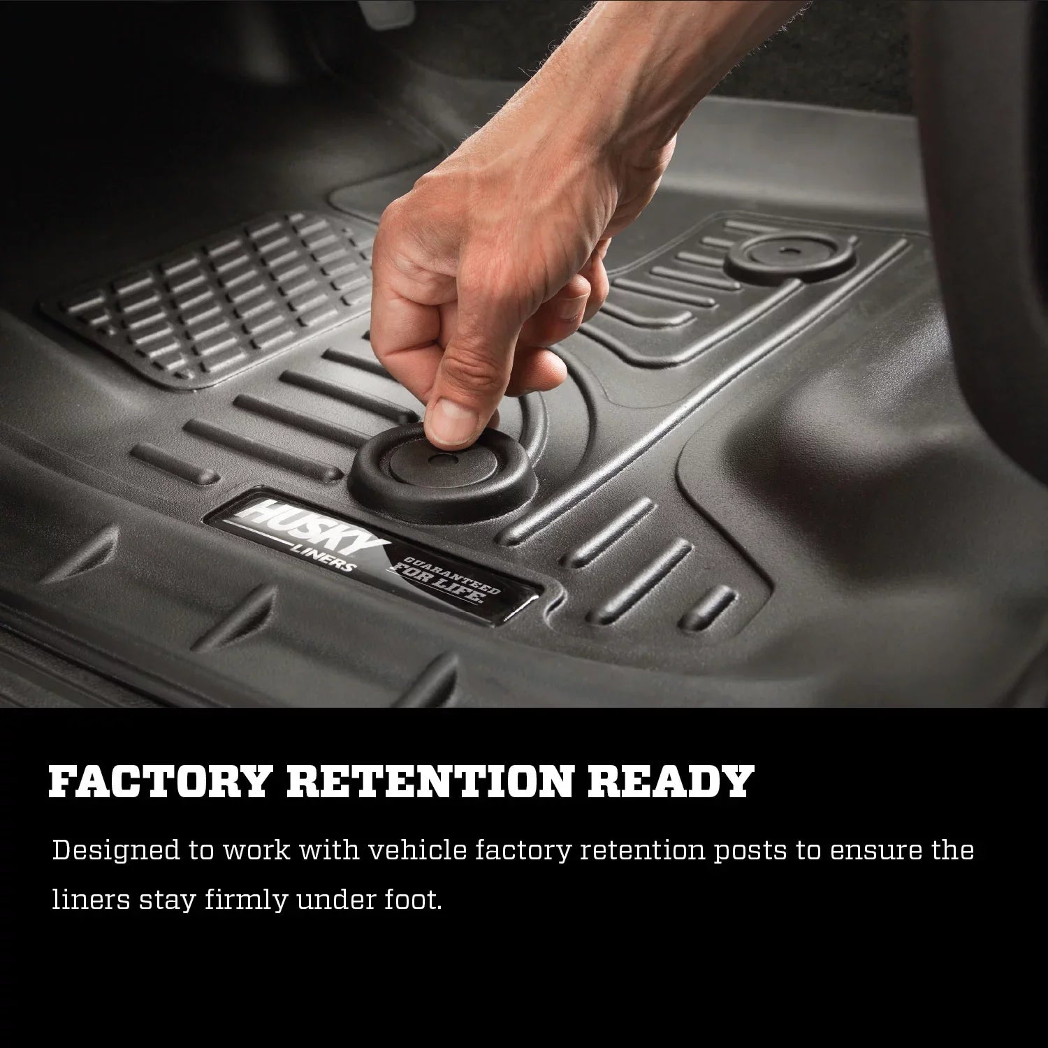Husky by RealTruck Suitable with 2014-2018 Subaru Forester Condition Front & 2nd Seat Floor Mats