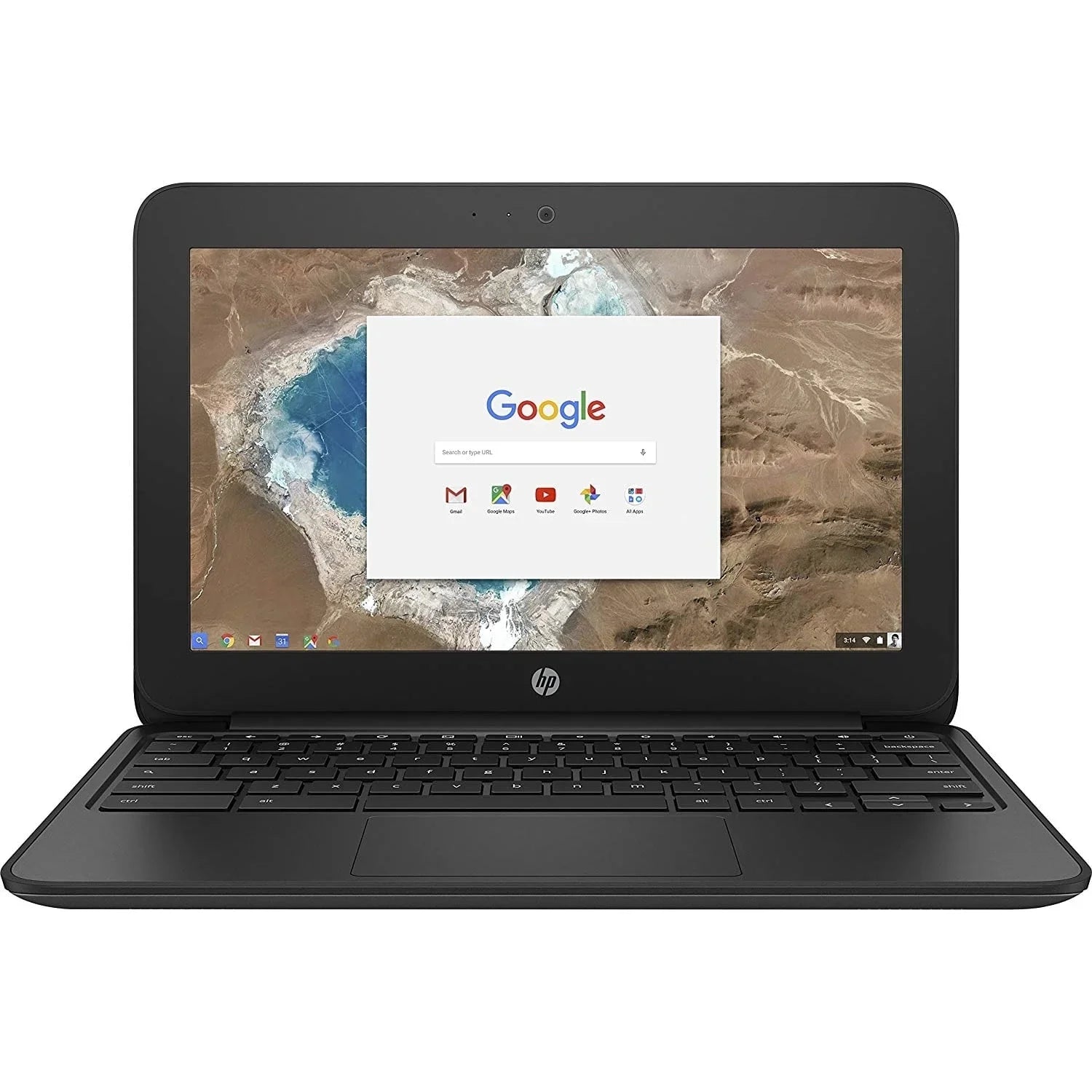 Restored HP Chromebook 11 G5 Laptop Computer, 1.60 GHz Celeron, 4GB DDR3 RAM, 16GB SSD Hard Drive, Chrome, 11" Screen (Refurbished)