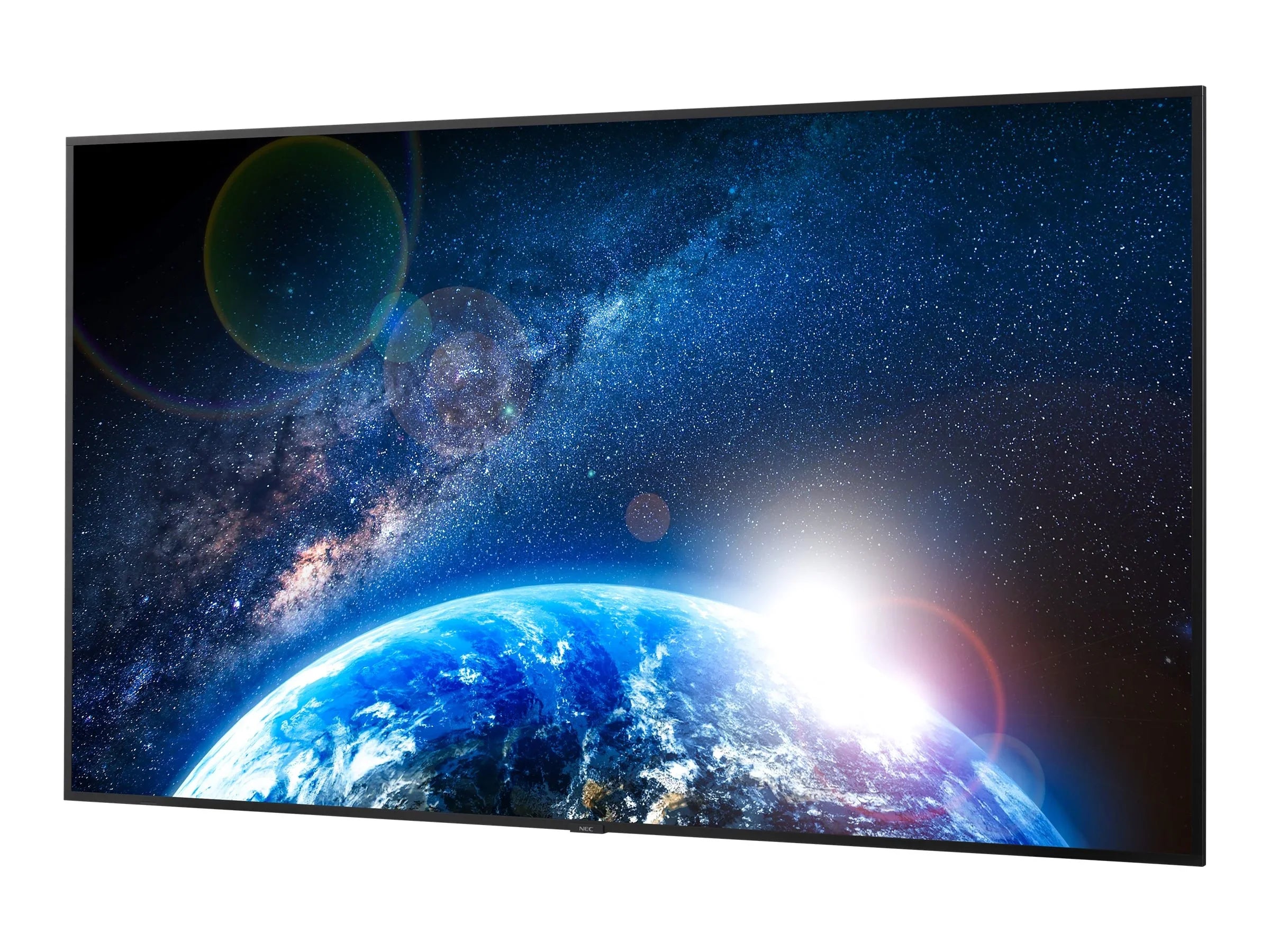 NEC E868 - 86" Diagonal Class E Series LED-backlit LCD display - digital signage - 4K UHD (2160p) 3840 x 2160 - HDR - Direct LED