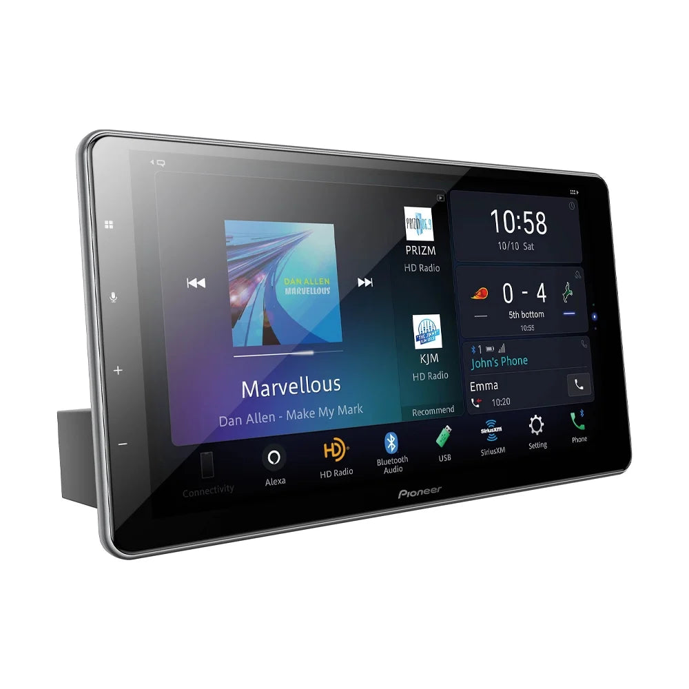 New Pioneer DMH-WT8600NEX 1DIN 10.1" Digital Media Receiver & Bullet Backup Cam