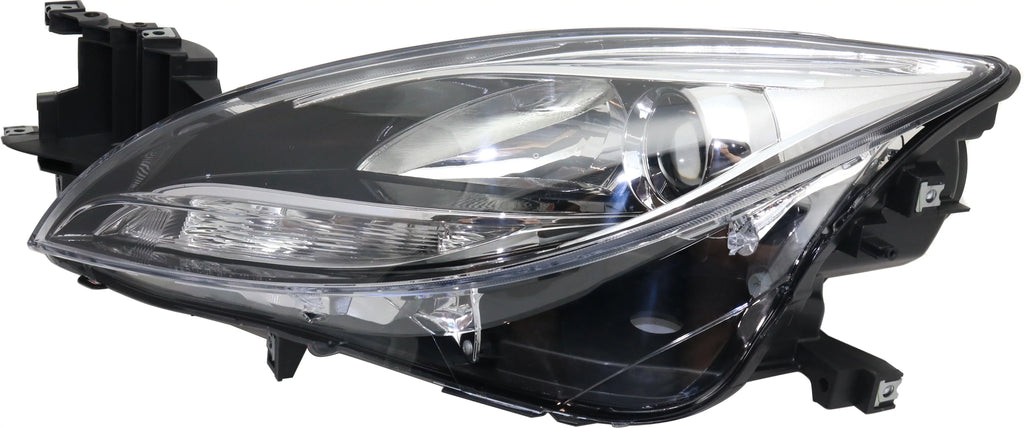 Replacement REPMZ100114 Headlight Fitting With 2011-2013 Mazda 6 Left Driver Halogen